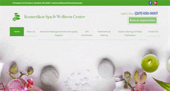 Desktop Screenshot of kosmetikosspa.com